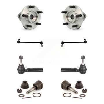 Front Bearing Lower Ball Joint Outer Tie Rod Link Kit For Dodge Grand Caravan Chrysler & K7T-109006