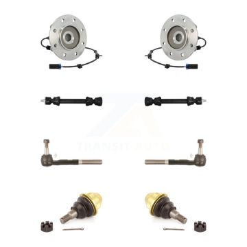 Front Bearing Lower Ball Joint Outer Tie Rod & Sway Bar Link Kit For K3500 Chevrolet GMC K7T-109010