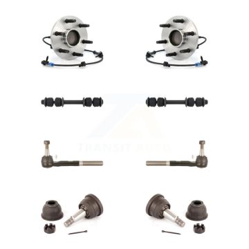 Front Bearing Lower Ball Joint Outer Tie Rod & Link Kit For Chevrolet Tahoe RWD with 5.7L K7T-109013