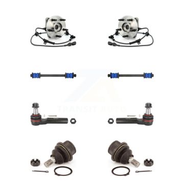 Front Hub Bearing Lower Ball Joint Outer Tie Rod Link Kit For Ford Ranger Explorer Mazda K7T-109042