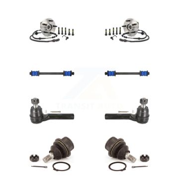 Front Bearing Lower Ball Joint Outer Tie Rod Link Kit For 2004-2005 Ford Explorer Mercury K7T-109046