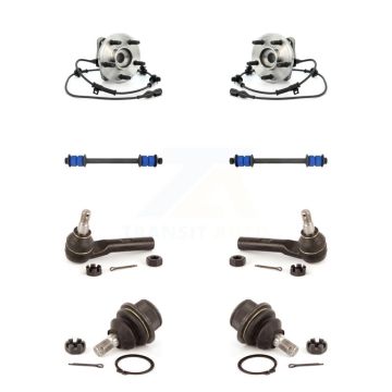 Front Bearing Lower Ball Joint Outer Tie Rod Sway Bar Link Kit For Mazda B4000 B3000 4WD K7T-109048