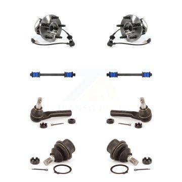 Front Bearing Lower Ball Joint Outer Tie Rod & Link Kit For Mazda B4000 Square Connector K7T-109050