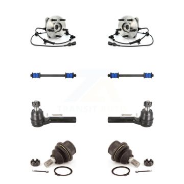 Front Bearing Lower Ball Joint Outer Tie Rod & Link Kit For Ford Explorer Sport Trac 4WD K7T-109052