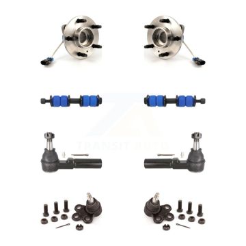 Front Bearing Lower Ball Joint Outer Tie Rod Link Kit For Chevrolet Impala Buick LaCrosse K7T-109058