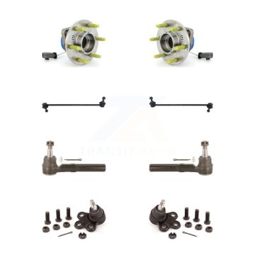 Front Bearing Lower Ball Joint Outer Tie Rod Link Kit For Pontiac Montana Chevrolet Buick K7T-109060