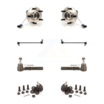 Front Bearing Lower Ball Joint Outer Tie Rod Link Kit For Pontiac Montana Chevrolet Buick K7T-109065