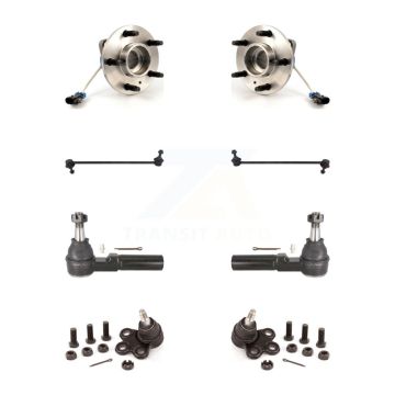 Front Bearing Lower Ball Joint Outer Tie Rod & Link Kit For Buick LaCrosse Allure Pontiac K7T-109068