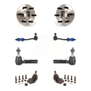 Front Bearing Lower Ball Joint Outer Tie Rod & Sway Bar Link Kit For Dodge Dakota Durango K7T-109078
