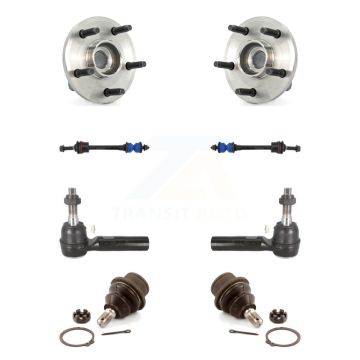 Front Bearing Lower Ball Joint Outer Tie Rod Link Kit For Dodge Dakota Mitsubishi Raider K7T-109080