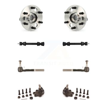 Front Bearing Lower Ball Joint Outer Tie Rod Link Kit For K1500 Chevrolet GMC K2500 Yukon K7T-109086