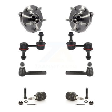 Front Bearing Lower Ball Joint Outer Tie Rod Sway Bar Link Kit For Subaru Impreza WRX STI K7T-109092
