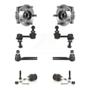 Front Bearing Lower Ball Joint Outer Tie Rod & Link Kit For Subaru Forester XV Crosstrek K7T-109095