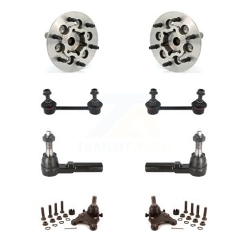 Front Bearing Lower Ball Joint Outer Tie Rod & Link Kit For Chevrolet Colorado GMC Canyon K7T-109102