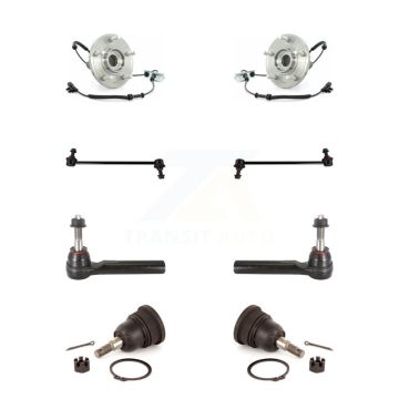 Front Bearing Lower Ball Joint Outer Tie Rod Link Kit For Dodge Grand Caravan Chrysler & K7T-109113