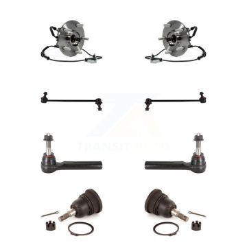Front Bearing Lower Ball Joint Outer Tie Rod Link Kit For Dodge Grand Caravan Chrysler & K7T-109114