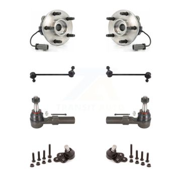 Front Bearing Assembly Lower Ball Joint Outer Tie Rod Sway Bar Link Kit For Chevrolet HHR K7T-109115