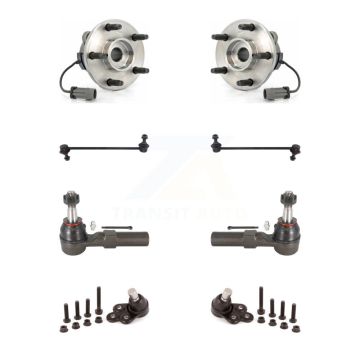 Front Bearing Assembly Lower Ball Joint Outer Tie Rod Sway Bar Link Kit For Chevrolet HHR K7T-109116