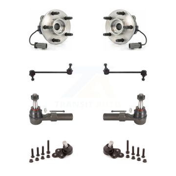 Front Bearing Assembly Lower Ball Joint Outer Tie Rod Sway Bar Link Kit For Chevrolet HHR K7T-109117