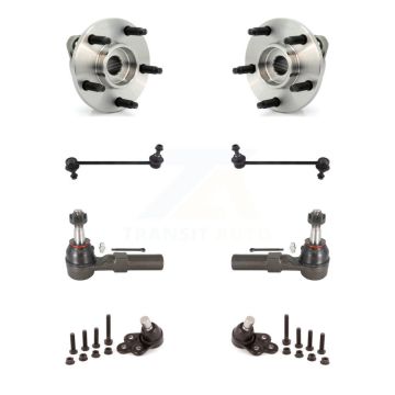 Front Bearing Assembly Lower Ball Joint Outer Tie Rod Sway Bar Link Kit For Chevrolet HHR K7T-109118