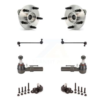 Front Bearing Assembly Lower Ball Joint Outer Tie Rod Sway Bar Link Kit For Chevrolet HHR K7T-109119