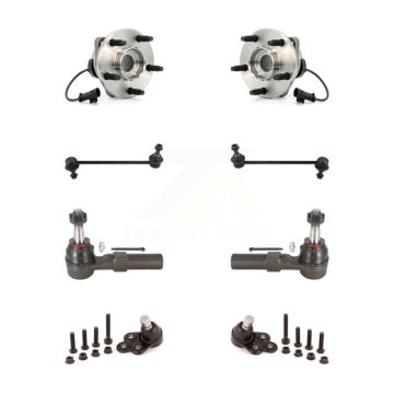 Front Bearing Assembly Lower Ball Joint Outer Tie Rod Sway Bar Link Kit For Chevrolet HHR K7T-109121