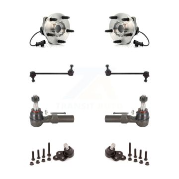Front Bearing Assembly Lower Ball Joint Outer Tie Rod Sway Bar Link Kit For Chevrolet HHR K7T-109123