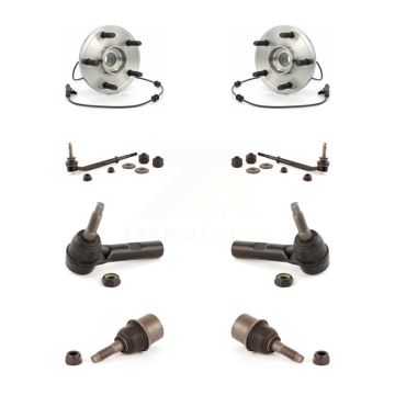 Front Bearing Assembly Lower Ball Joint Outer Tie Rod Sway Bar Link Kit For Dodge Durango K7T-109127