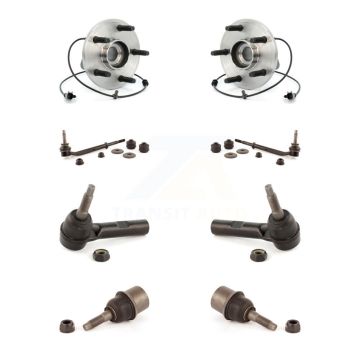 Front Bearing Lower Ball Joint Outer Tie Rod & Link Kit For Dodge Durango Chrysler Aspen K7T-109129