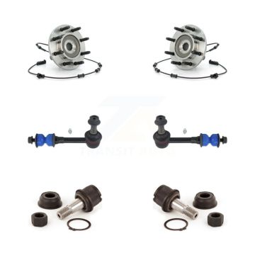 Front Hub Bearing Lower Ball Joint And Link Kit For Dodge Ram 1500 3500 With 8 Lug Wheels K7T-109183