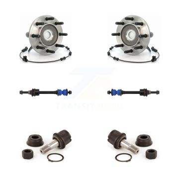 Front Bearing Assembly Lower Ball Joint & Sway Bar Stabilizer Link Kit For Ram 3500 Dodge K7T-109191