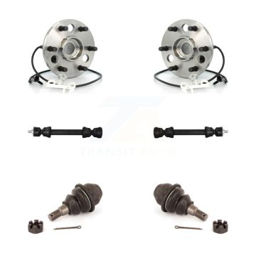Front Hub Bearing Lower Ball Joint And Sway Bar Stabilizer Link Kit For Cadillac Escalade K7T-109194