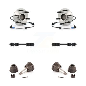 Front Bearing Lower Ball Joint & Sway Bar Link Kit For 2000 Chevrolet Tahoe RWD with 5.7L K7T-109200