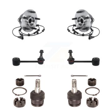 Front Bearing Assembly Lower Ball Joint Sway Bar Stabilizer Link Kit For Jeep Wrangler JK K7T-109203