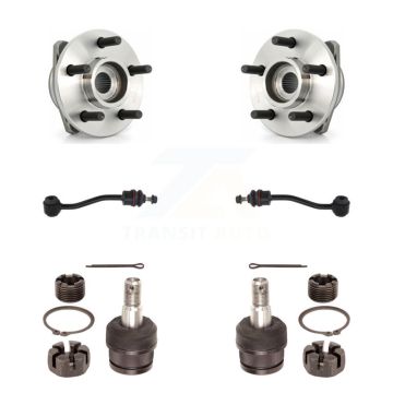 Front Bearing Assembly Lower Ball Joint Sway Bar Stabilizer Link Kit For Jeep Wrangler TJ K7T-109204
