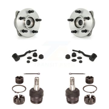 Front Hub Bearing Lower Ball Joint And Link Kit For Jeep Cherokee Grand Comanche Wagoneer K7T-109206