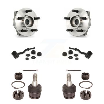 Front Bearing Lower Ball Joint Link Kit For Jeep Cherokee With 8-1 4" Long Sway Bar K7T-109207