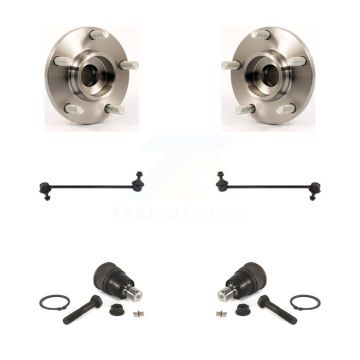 Front Hub Bearing Assembly Lower Ball Joint And Sway Bar Stabilizer Link Kit For Mazda 3 K7T-109223