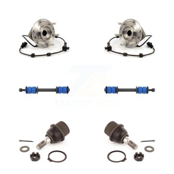 Front Hub Bearing Lower Ball Joint Link Kit For Chevrolet Trailblazer GMC Envoy Saab 9-7x K7T-109237