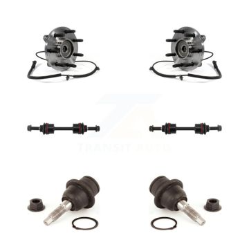 Front Hub Bearing Lower Ball Joint And Sway Bar Link Kit For Ford F-150 With 7 Lug Wheels K7T-109242
