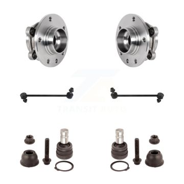 Front Hub Bearing Lower Ball Joint & Sway Bar Link Kit For 2017 Jeep Compass MP body code K7T-109252