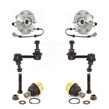 Front Bearing Lower Ball Joint & Sway Bar Link Kit For Nissan TITAN Armada INFINITI QX56 K7T-109256