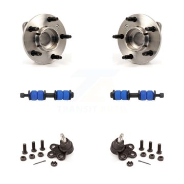 Front Hub Bearing Lower Ball Joint Link Kit For Chevrolet Impala Buick Pontiac Rendezvous K7T-109283