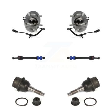 Front Hub Bearing Lower Ball Joint Sway Bar Stabilizer Link Kit For Ram 1500 Classic 4WD K7T-109286