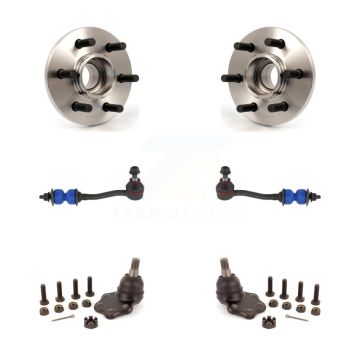 Front Hub Bearing Lower Ball Joint Link Kit For Dodge Dakota Durango RWD with 2-Wheel ABS K7T-109294