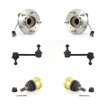 Front Hub Bearing Assembly Lower Ball Joint Sway Bar Stabilizer Link Kit For Cadillac CTS K7T-109295