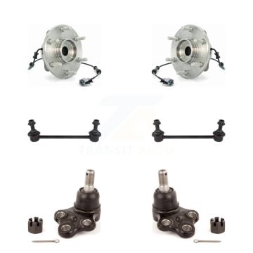 Front Hub Bearing Lower Ball Joint And Sway Bar Link Kit For 2004 Nissan Pathfinder LE SE K7T-109302