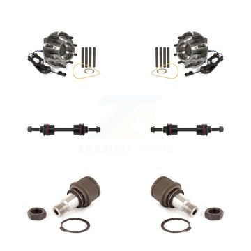 Front Hub Bearing Lower Ball Joint Link Kit For Ford F-450 Super Duty With 10 Lug Wheels K7T-109306