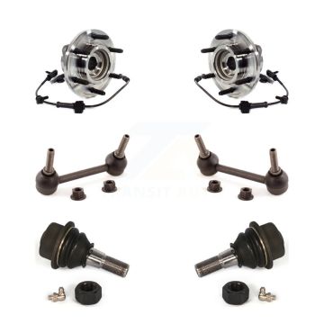 Front Bearing Lower Ball Joint & Sway Bar Stabilizer Link Kit For 2009-2010 Hummer H3T H3 K7T-109310