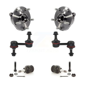 Front Bearing Lower Ball Joint & Sway Bar Stabilizer Link Kit For Subaru Impreza WRX STI K7T-109326